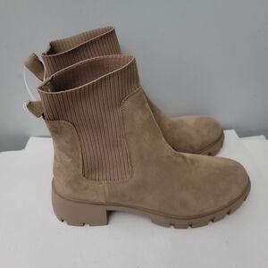 Steve Madden Hayle Womens Stretch Ankle Chelsea Boots